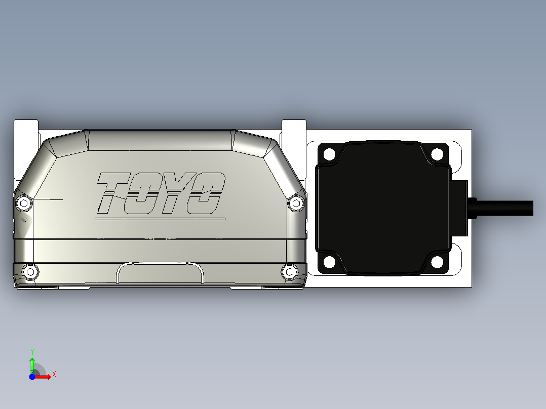 Toyo东佑达直线模组-ETH13-250-BR-200W-A2前视图