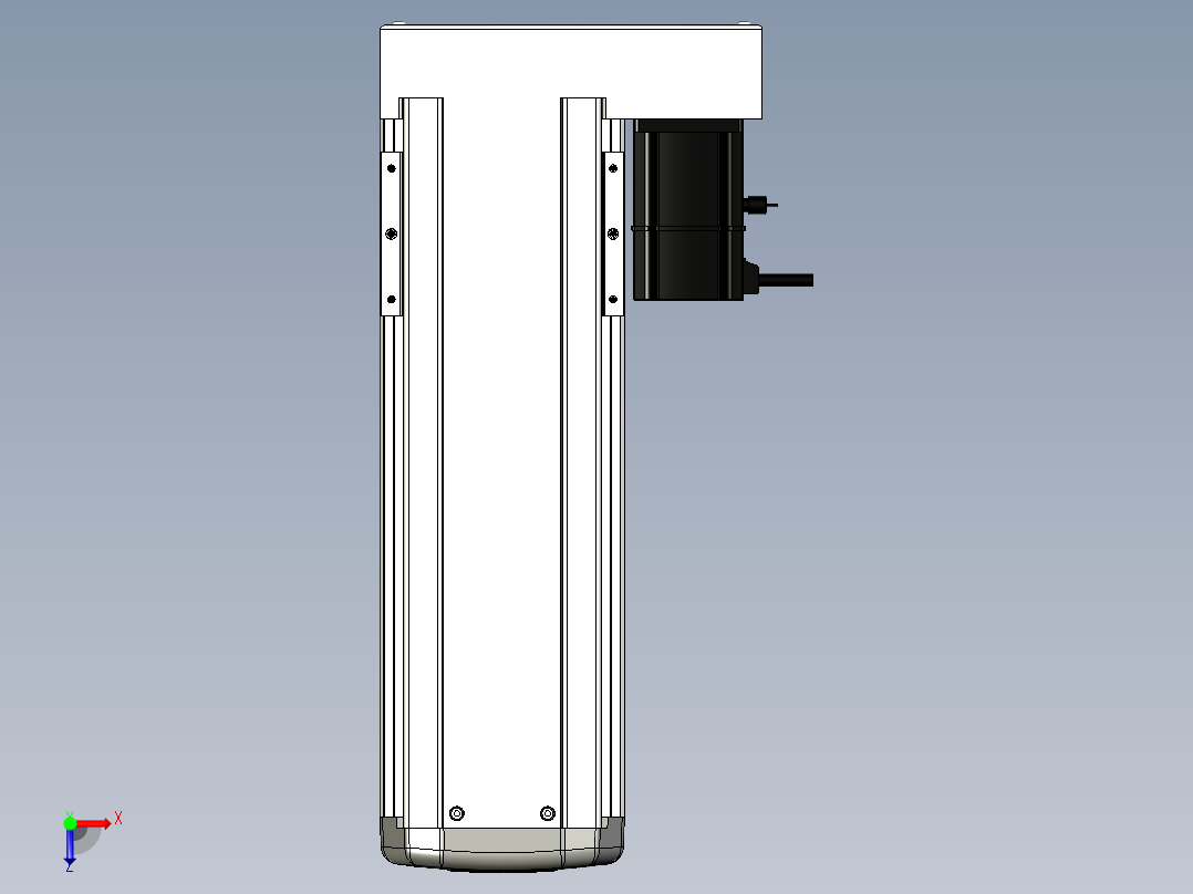 Toyo东佑达直线模组-ETH13-250-BR-200W-A2俯视图