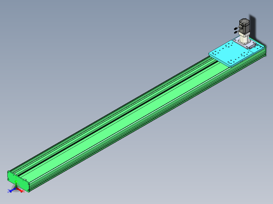 东锦齿条传动DH270G-L167-S2500-BU-减速机+750W