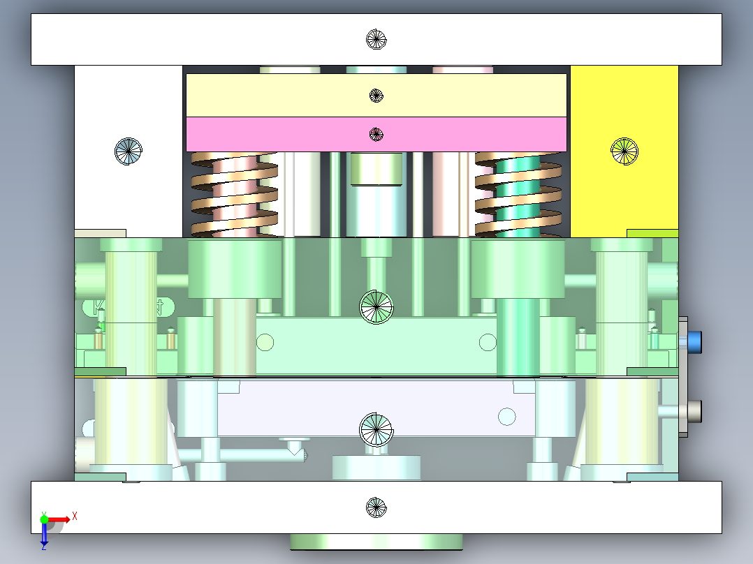 耳机仓面盖（高光要求+滑块）俯视图