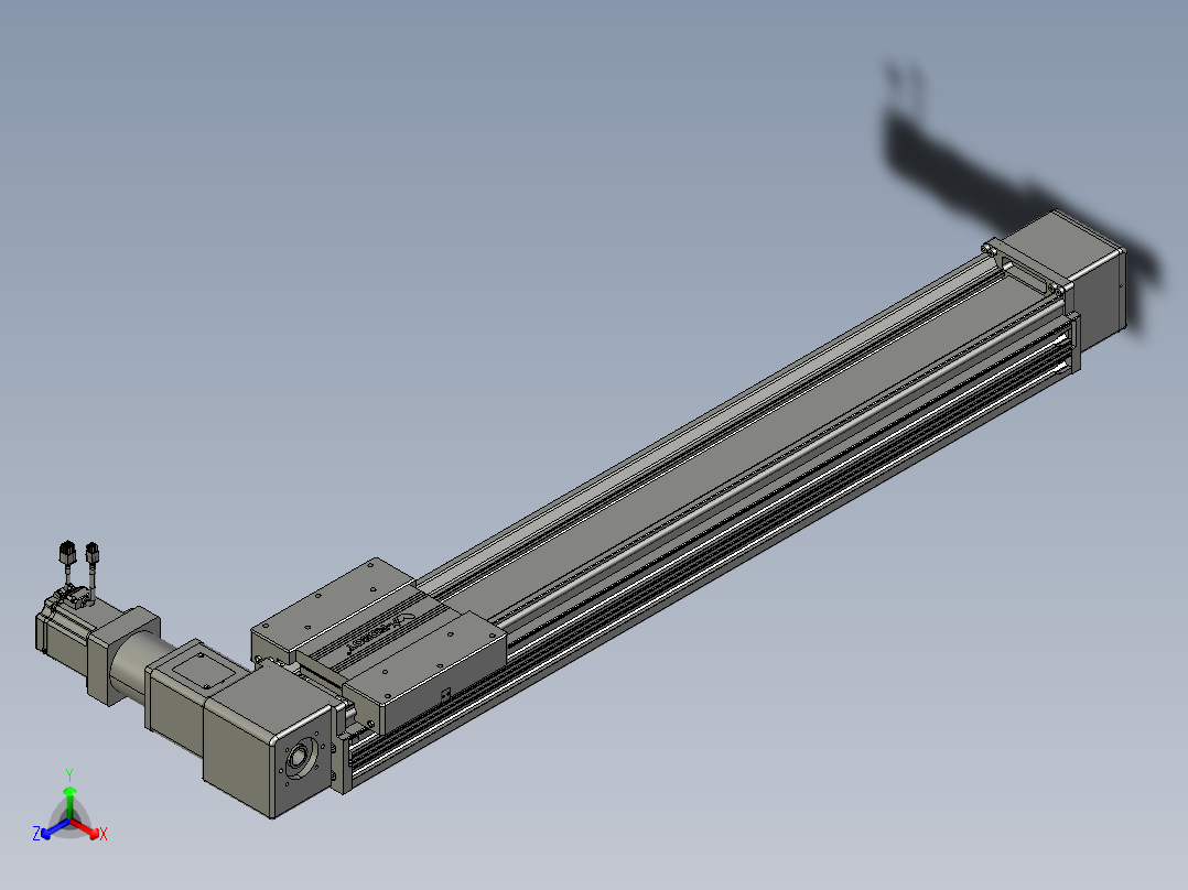 威洛博直线电机模组EB16-L208-S950-R-ZP75-MS3-5K