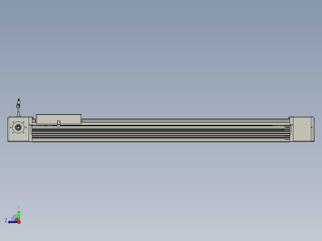 威洛博直线电机模组EB16-L208-S950-R-ZP75-MS3-5K右视图