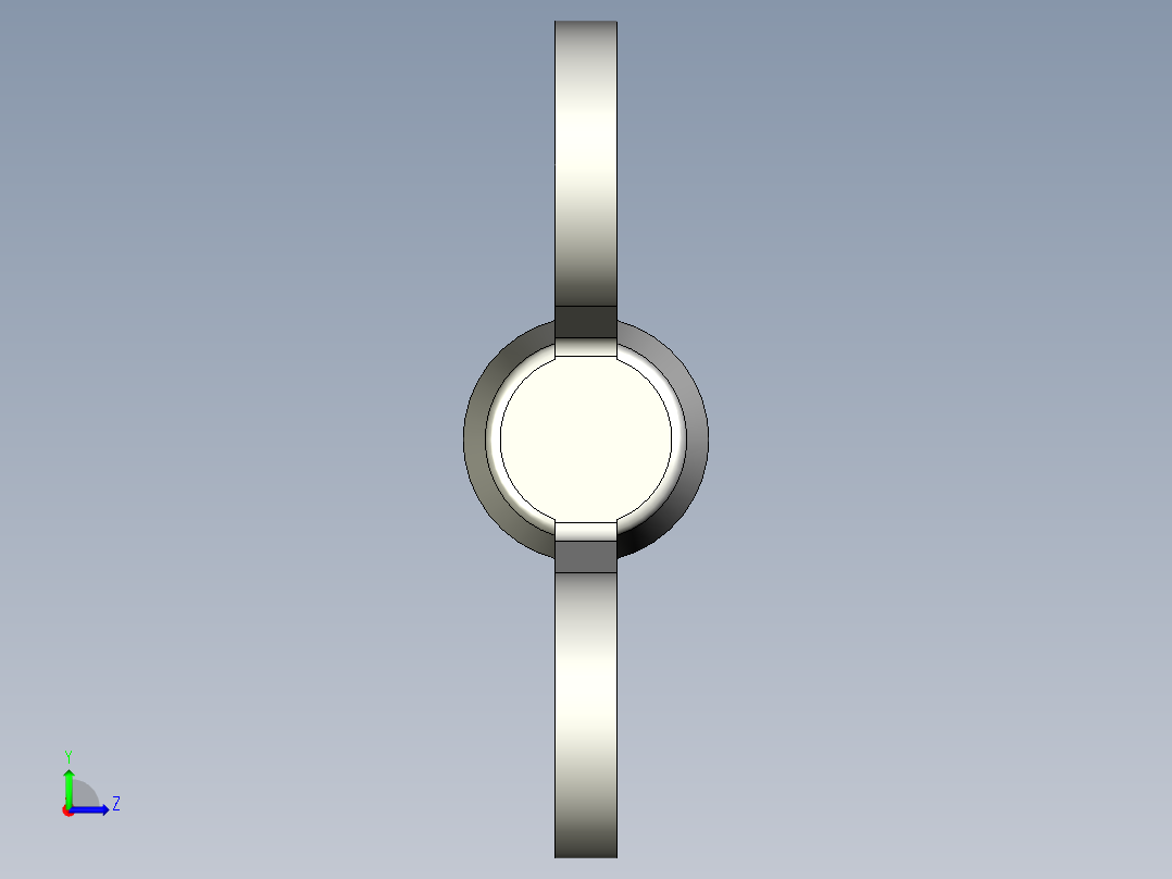 带耳螺钉-DIN_316_Wing_screws_12x1.75x30-24.7-19.5_65_4.9_33.5_12.stp左视图