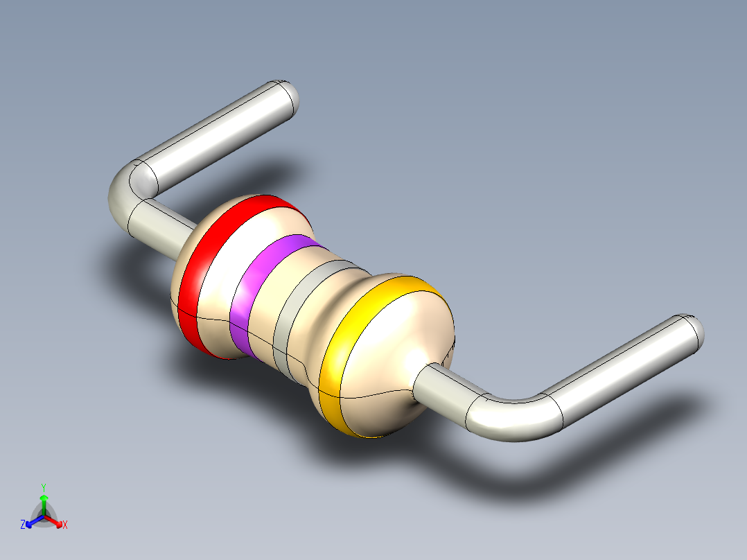 通孔电阻器MF4 0.25W E24系列