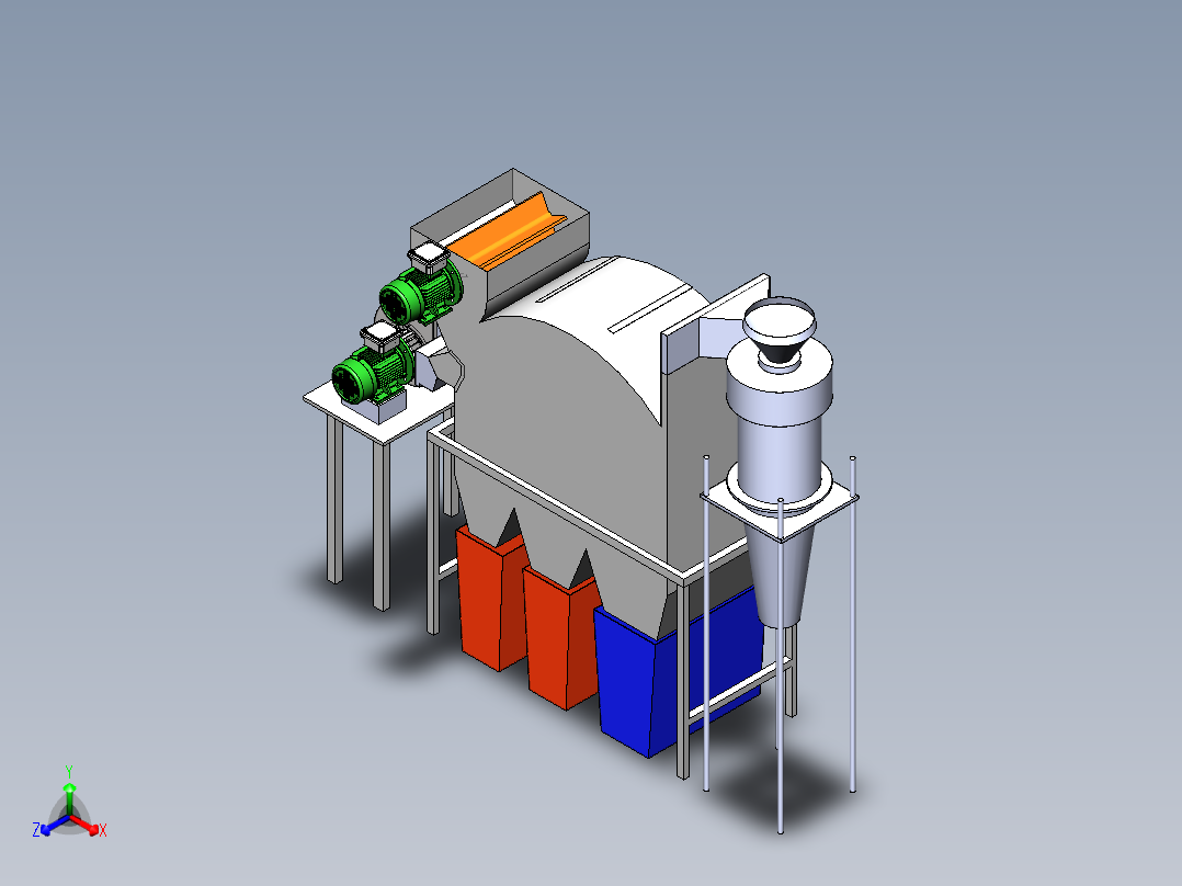 塑料正等轴测图