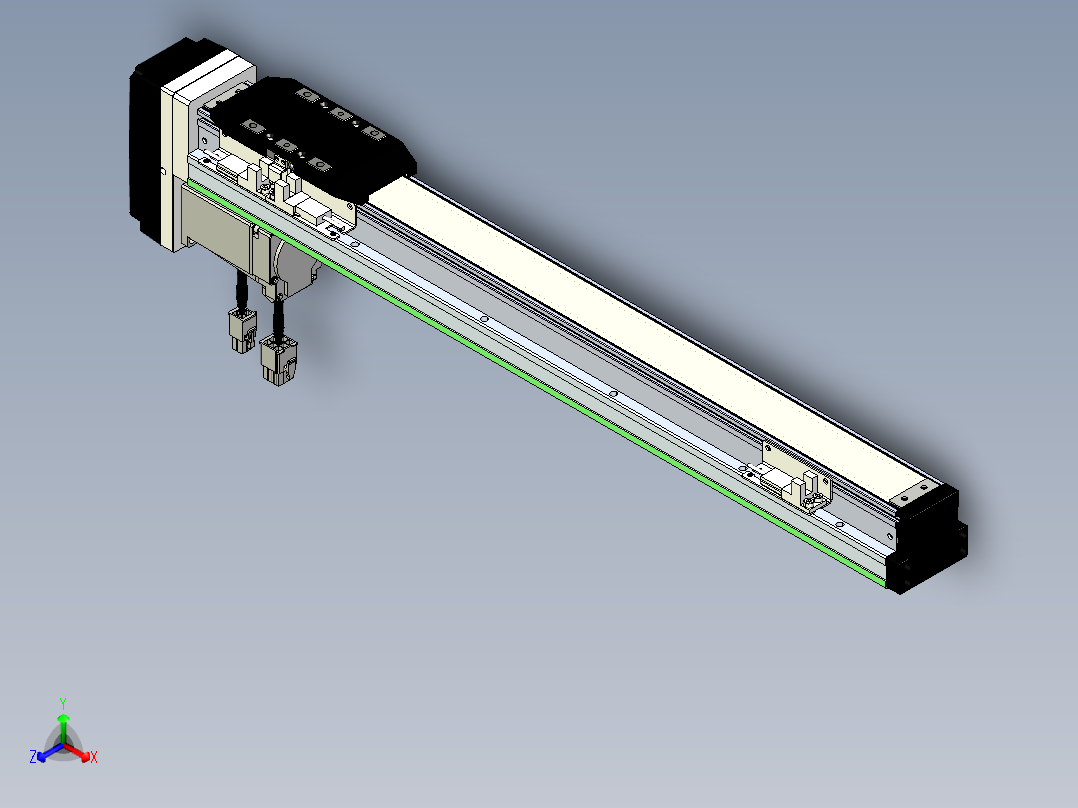 威洛博CH5-LXX-S400-BM-T10-C3正等轴测图