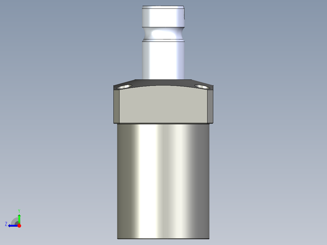 KOSMEKLHS0650-GR-F多系列多零件图纸模型右视图