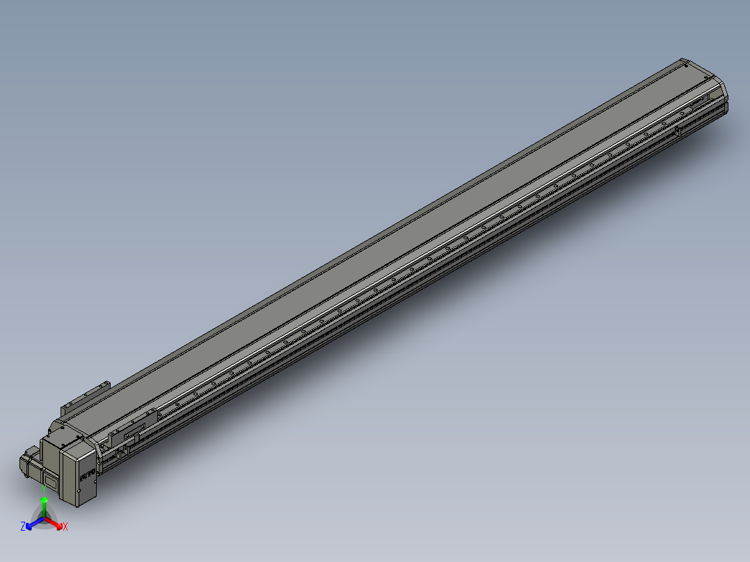 模组FTB17-RD-1800正等轴测图
