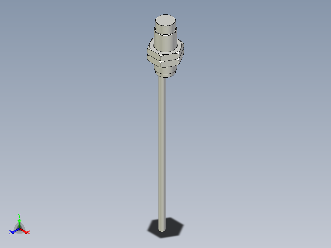 接近传感器PT12-T08-DR_3D正等轴测图