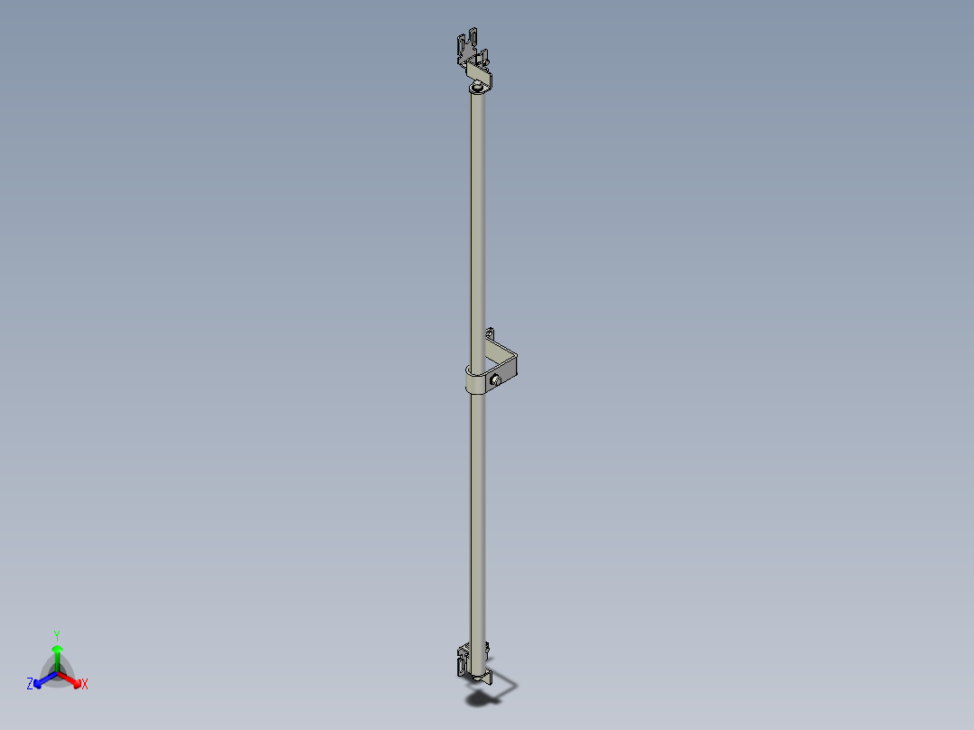 基恩士SL-JB79_side-mount_kc图纸模型正等轴测图