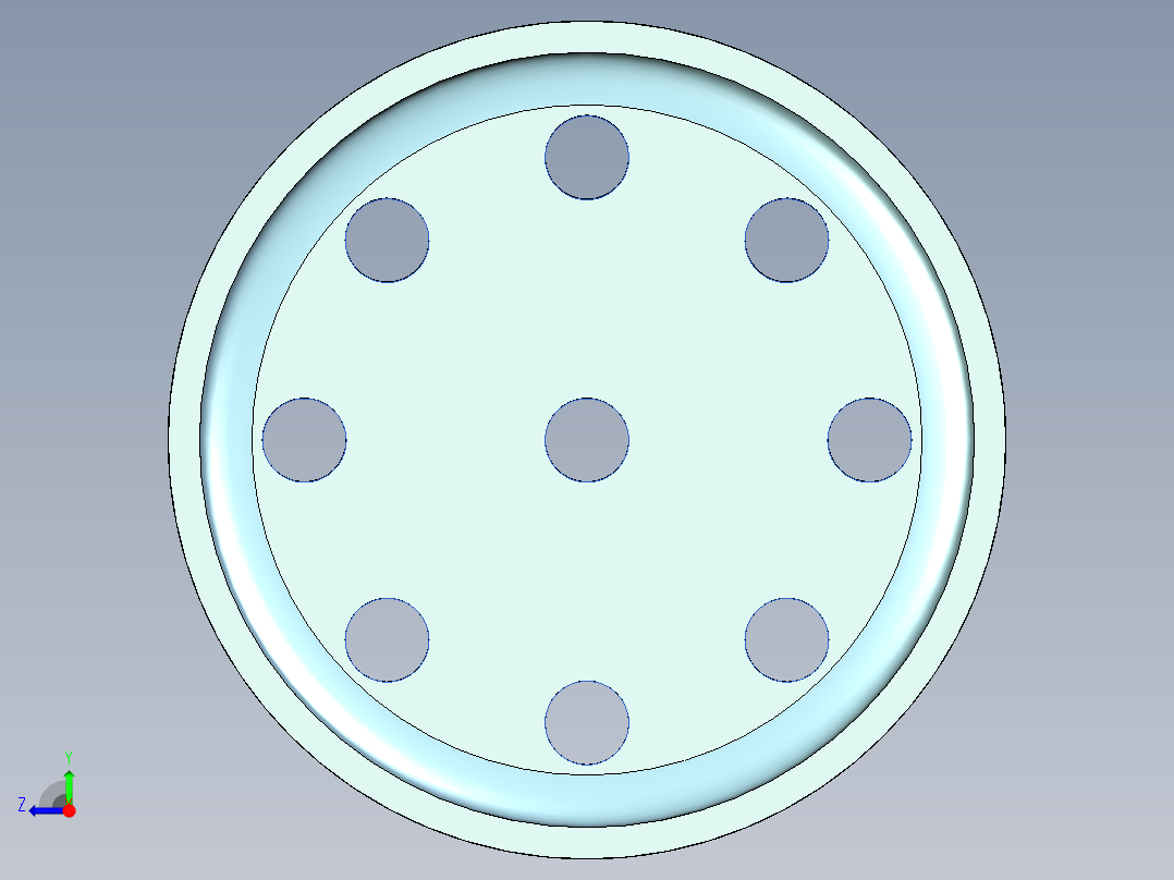 行走的人力车右视图