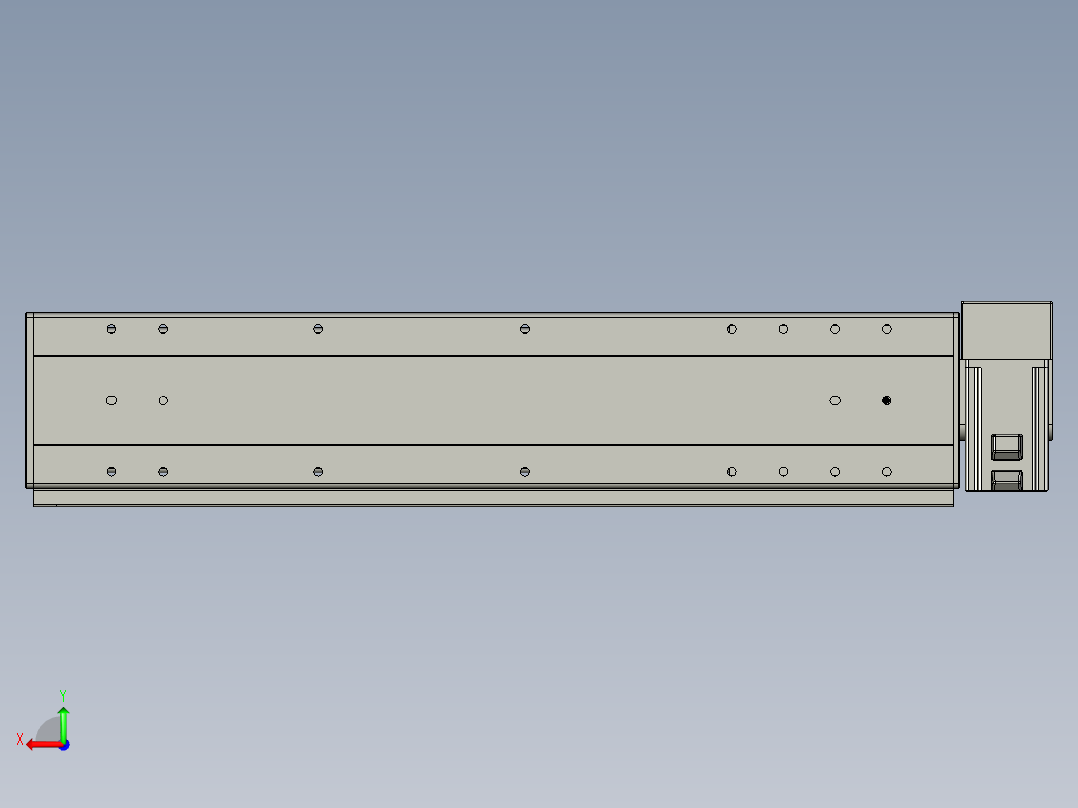 威洛博VBF17-S600-BRD后视图