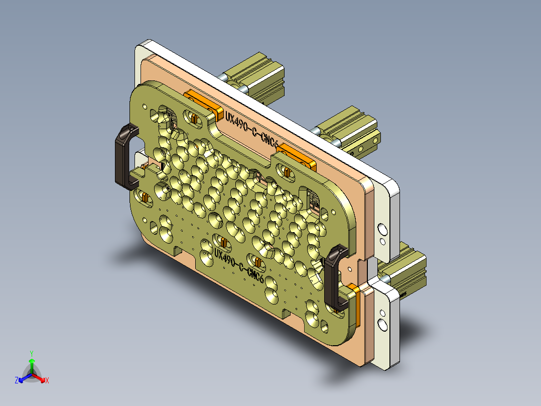 UX490-C-CNC6-1121正等轴测图