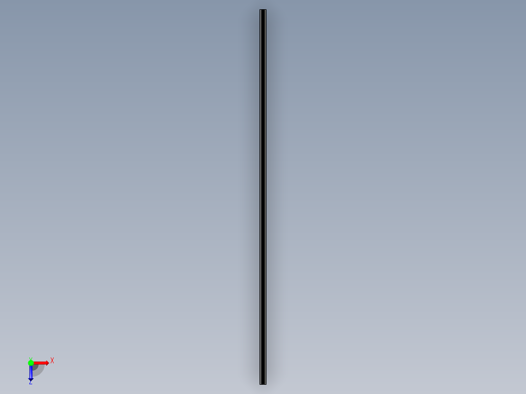 取手(鋁合金)(B)AL-3D多系列多零件图纸模型俯视图