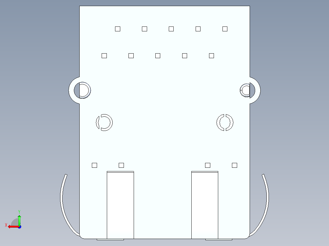 RJ45连接器2后视图