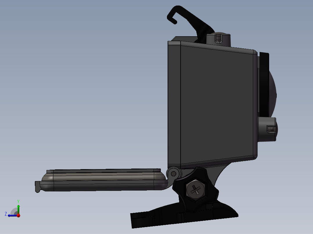 GOPro相机右视图