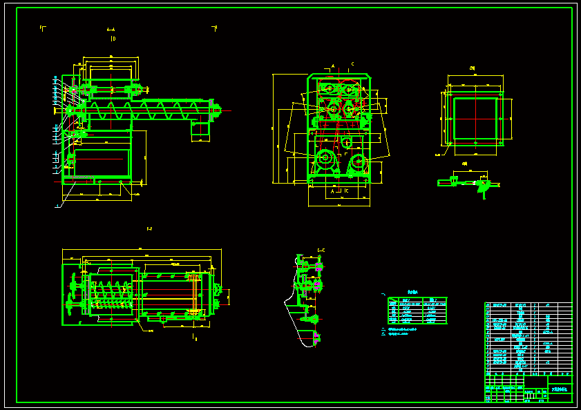 JS13-螺旋式自动定量包装机设计[含全套图和文档]