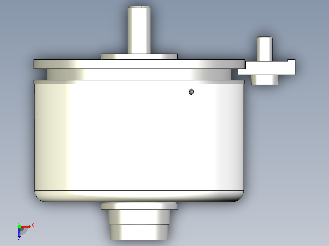 NOVOTECHNIK角度位移传感器IP-6000 系列俯视图