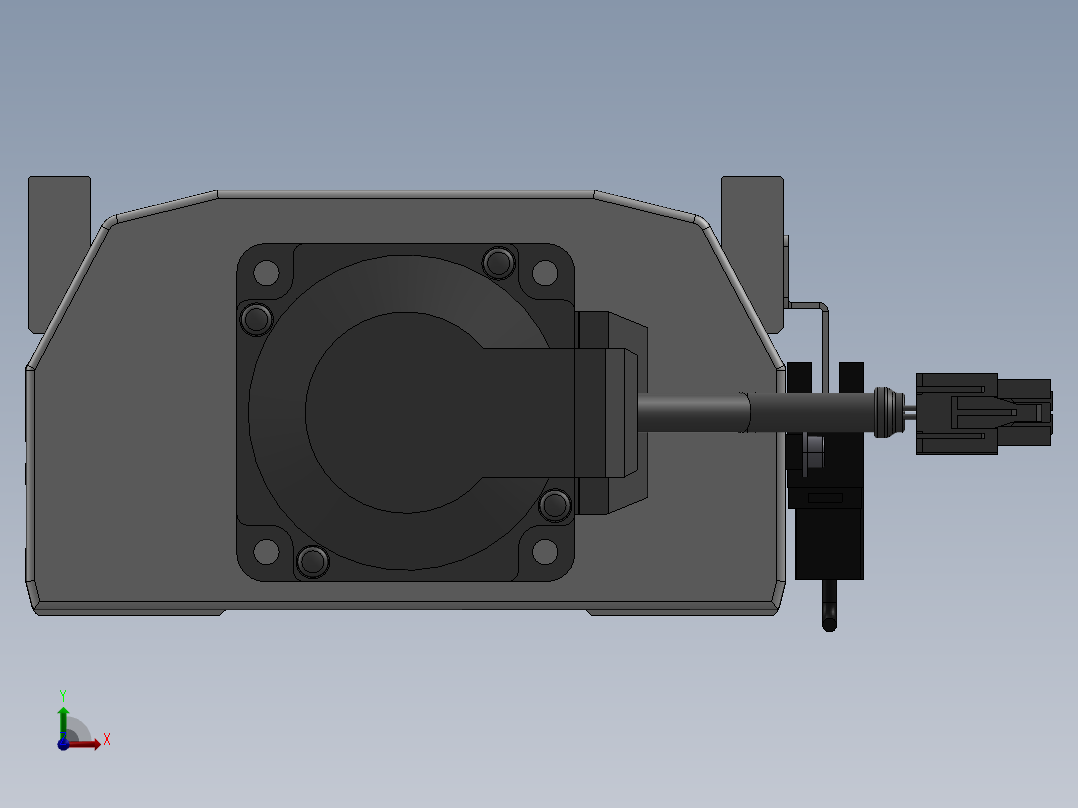 精密模组MY130-T10-850L-BC-P20B-C4-C前视图