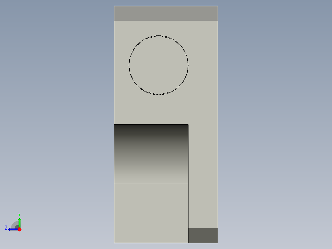基恩士EH-605_kc图纸模型右视图