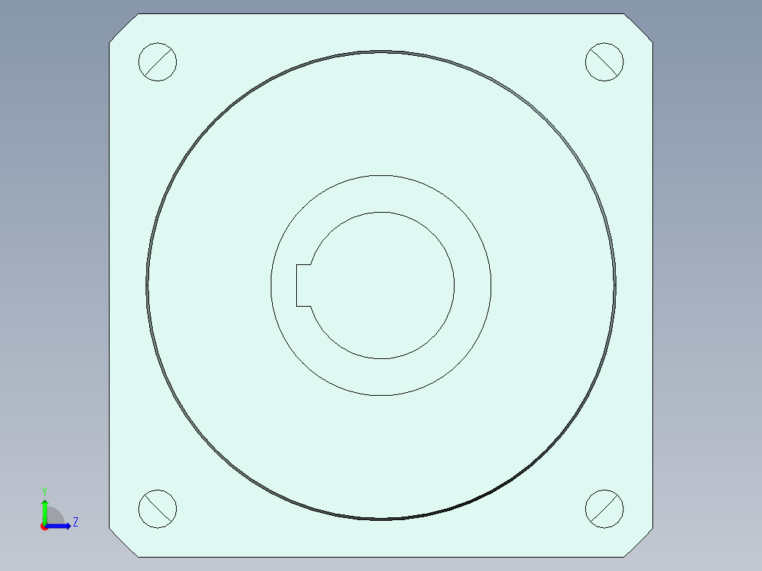 直齿孔PLX180-L3 42-114.3-200-M12-ZJ.stp左视图