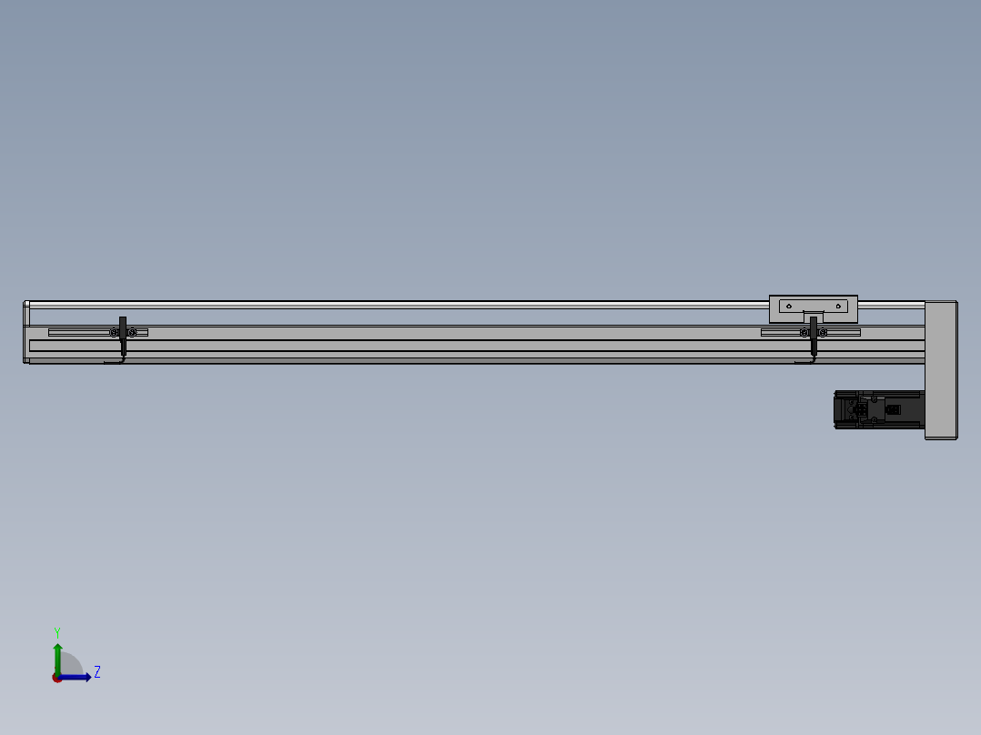 精密模组MY120-T10-700L-BM-P10B-C4-C左视图