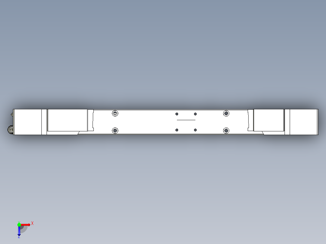 基恩士LS-7070_kc图纸模型俯视图