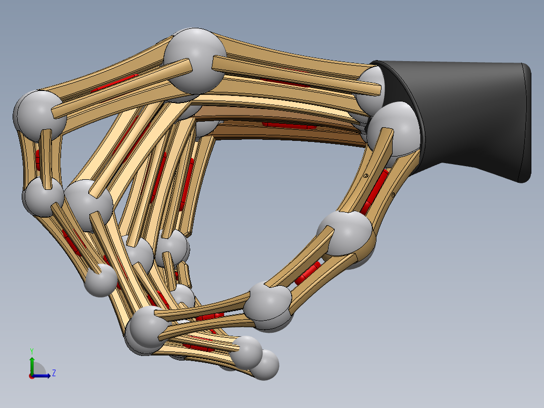 仿生机械手 (43)左视图