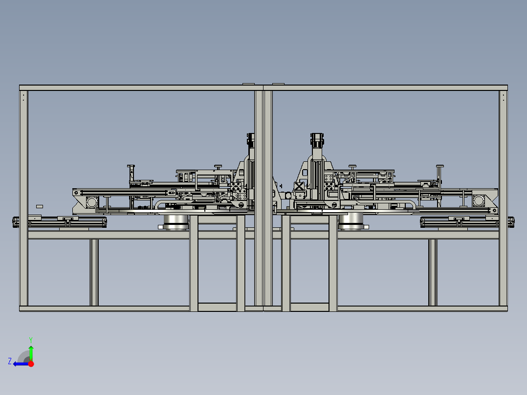 汽车安全带自动穿带机右视图