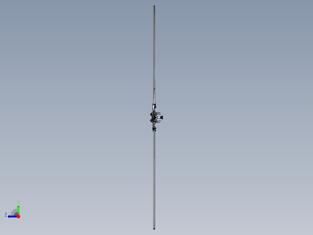 直升飞机 飞机模型设计 (21)右视图