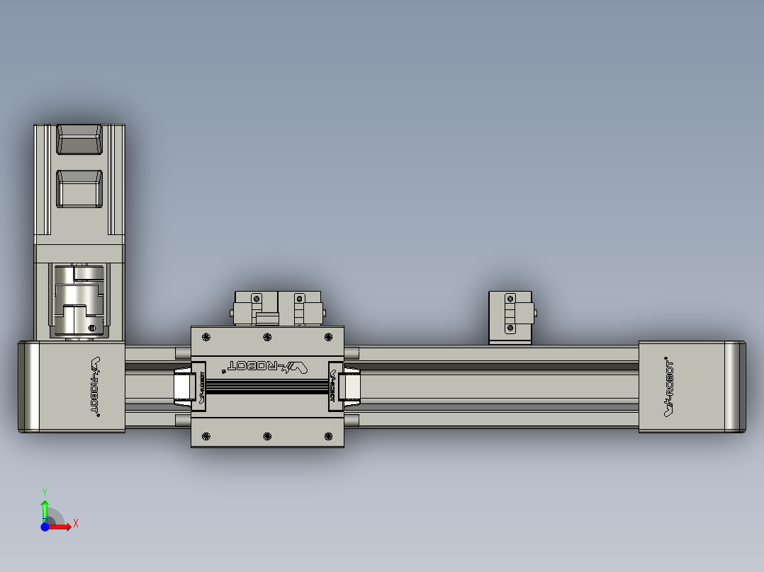 威洛博LB.GB同步带传动--欧规系列EBF5-L11-S150-BR-P20-C4前视图