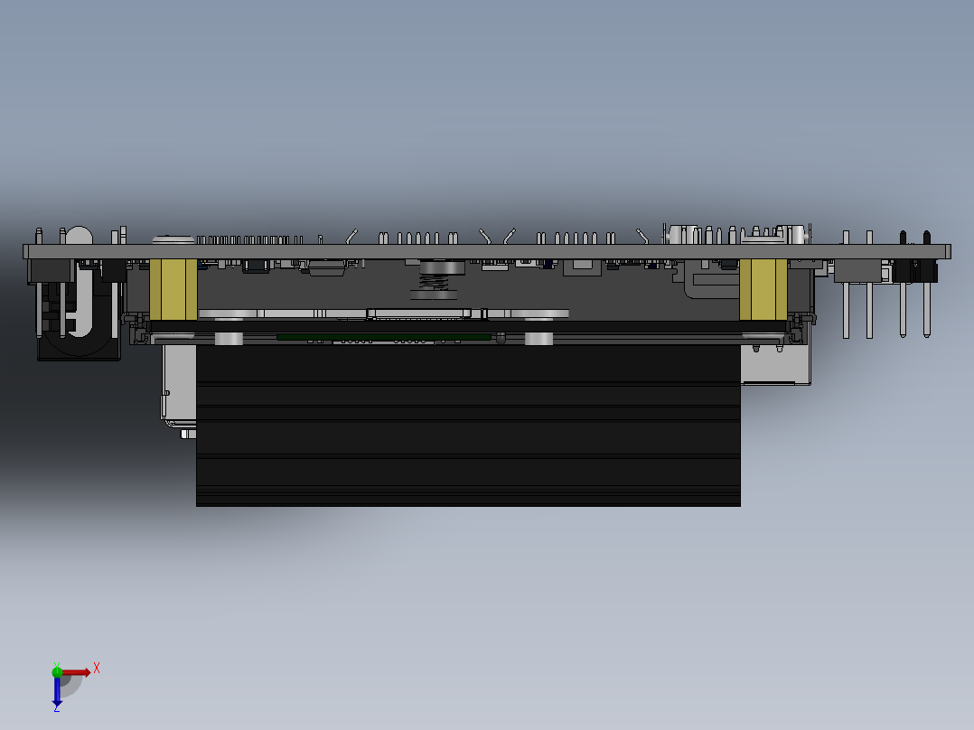 救援面罩俯视图