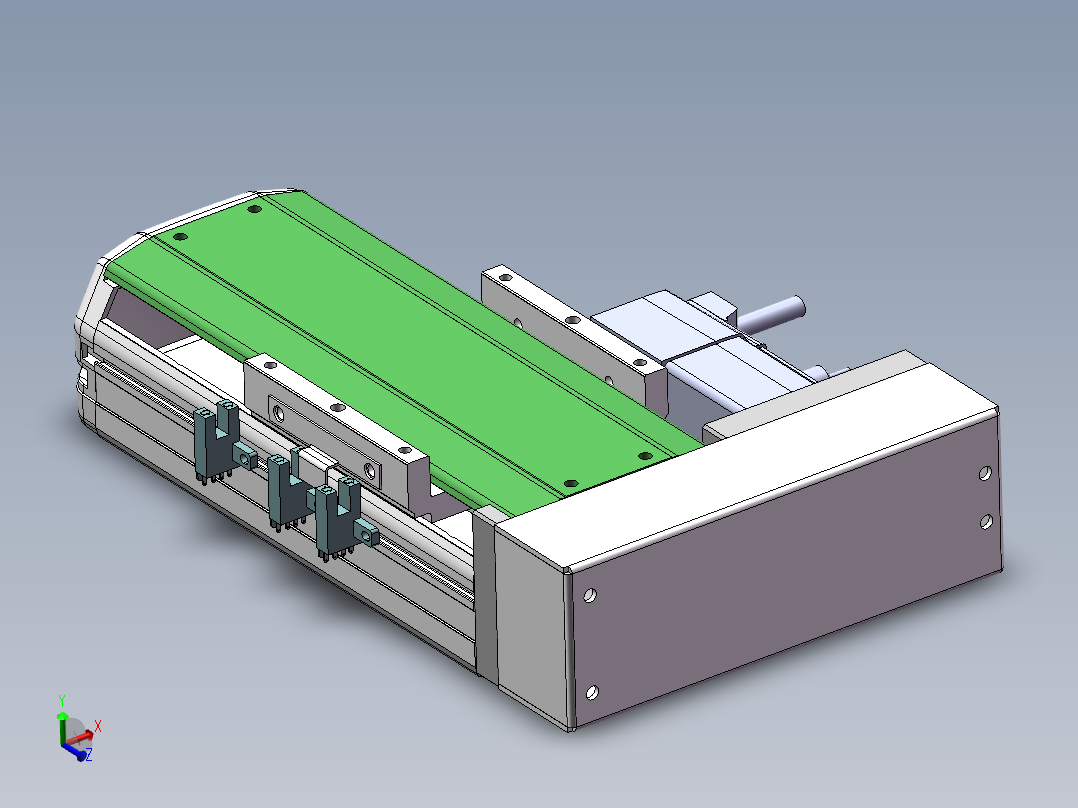 MTH丝杆半封闭模组MTH10-BL-100W