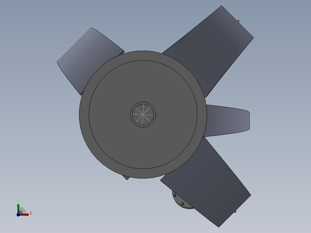 破碎装置前视图