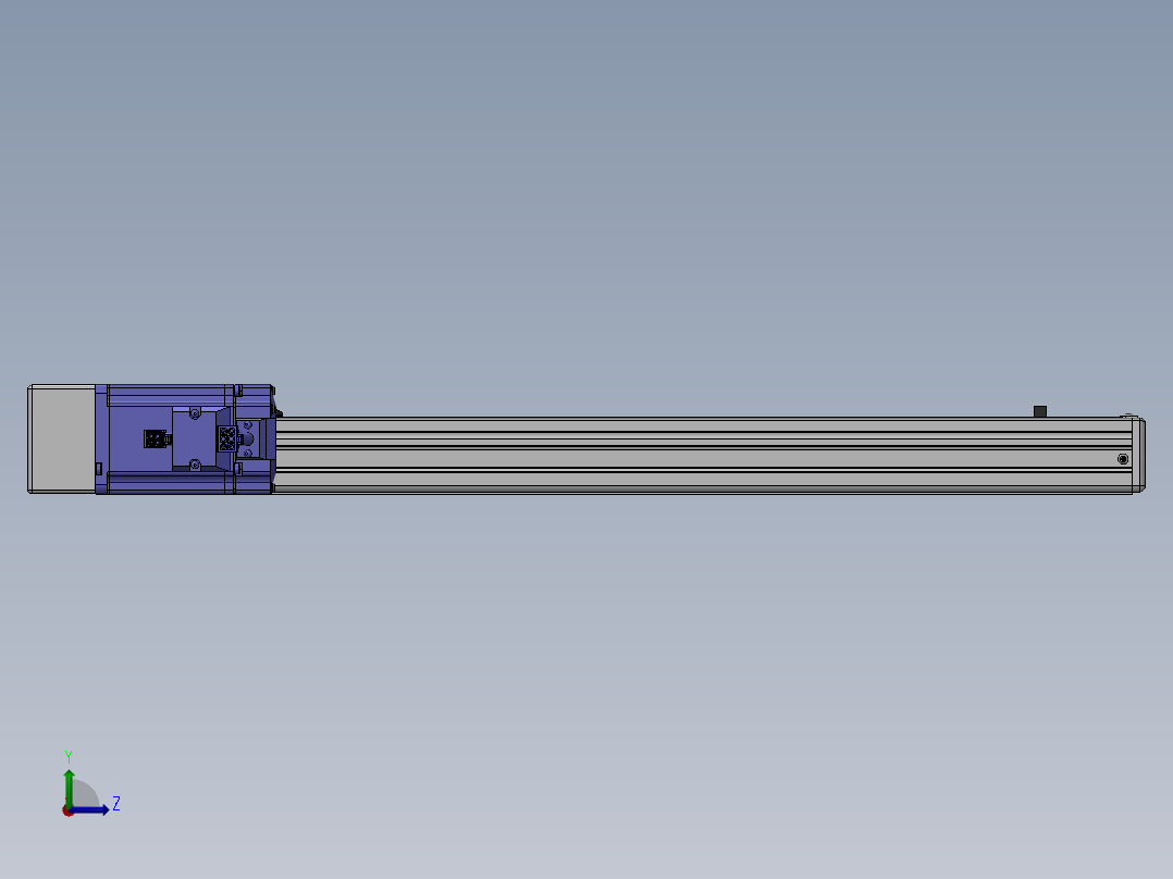 精密模组MY50-T10-450L-BL-P20B-C4-C左视图