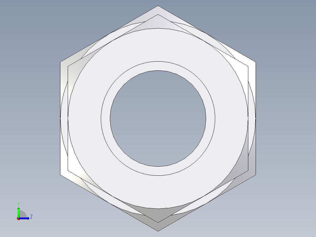 卡套式工业通用硬管接头EO_Bulkhead_union_SV38ZSCF左视图