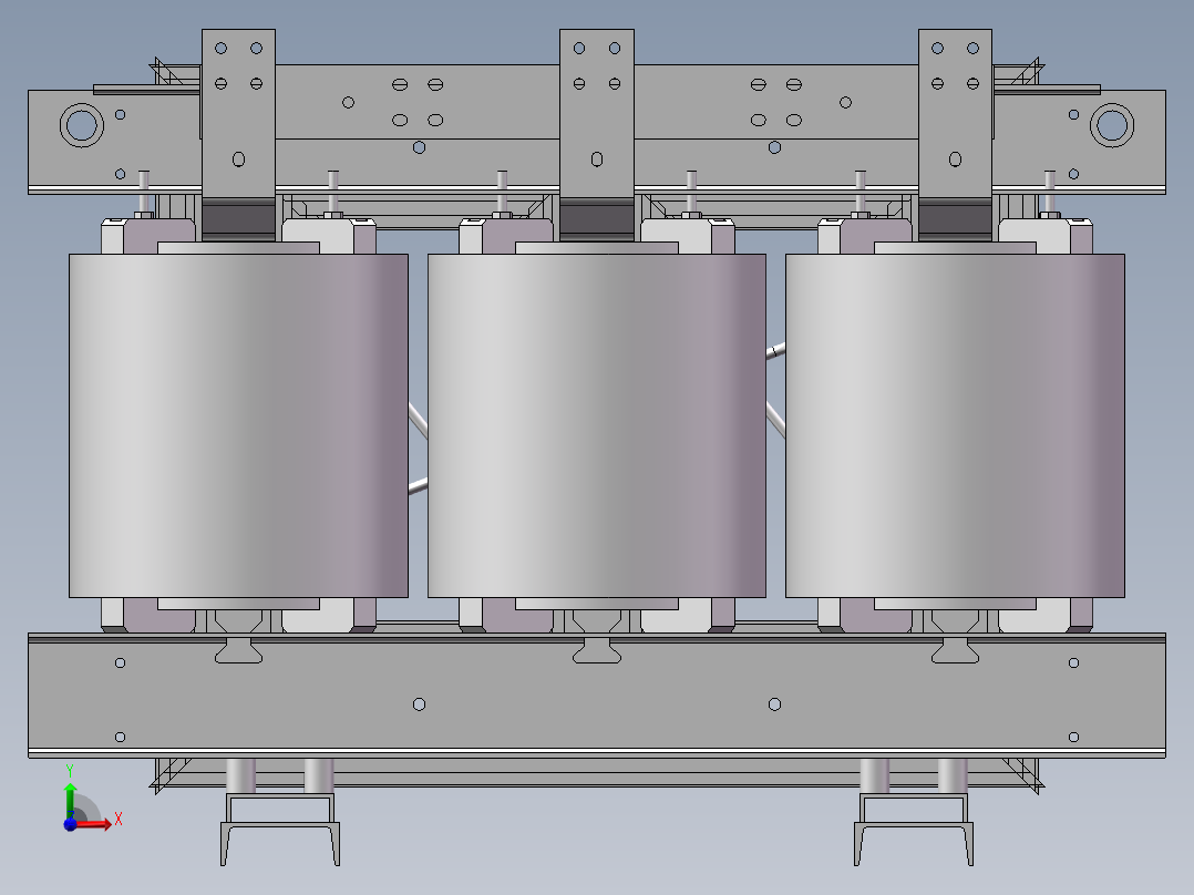 干式变压器sw14可编辑前视图
