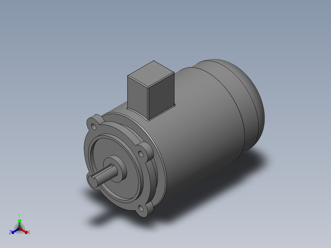 异步电机DJ_YS系列(IP44)_IMB5型_YS-90L-6
