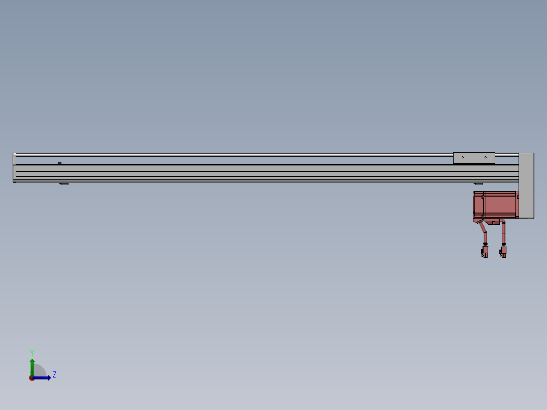 精密模组MY100-T10-900L-BM-P20B-C4-C左视图