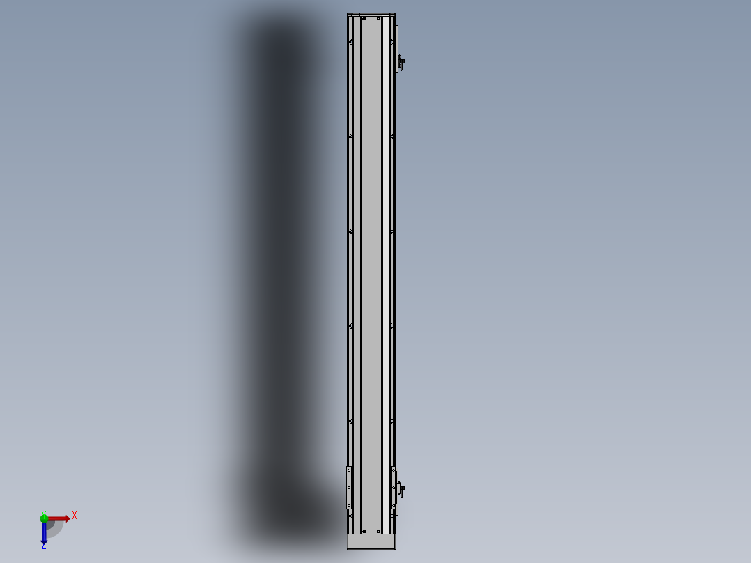 精密模组MY100-T10-900L-BM-P20B-C4-C俯视图