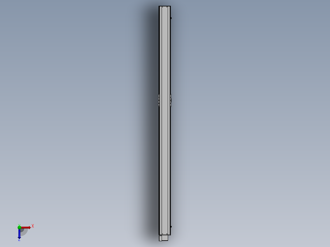 精密模组MT220-L150-3800-LD-M75-C4俯视图