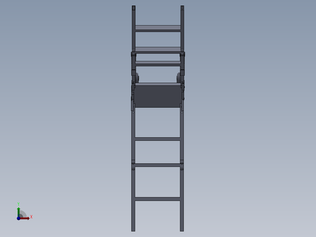 家用型多功能座椅前视图