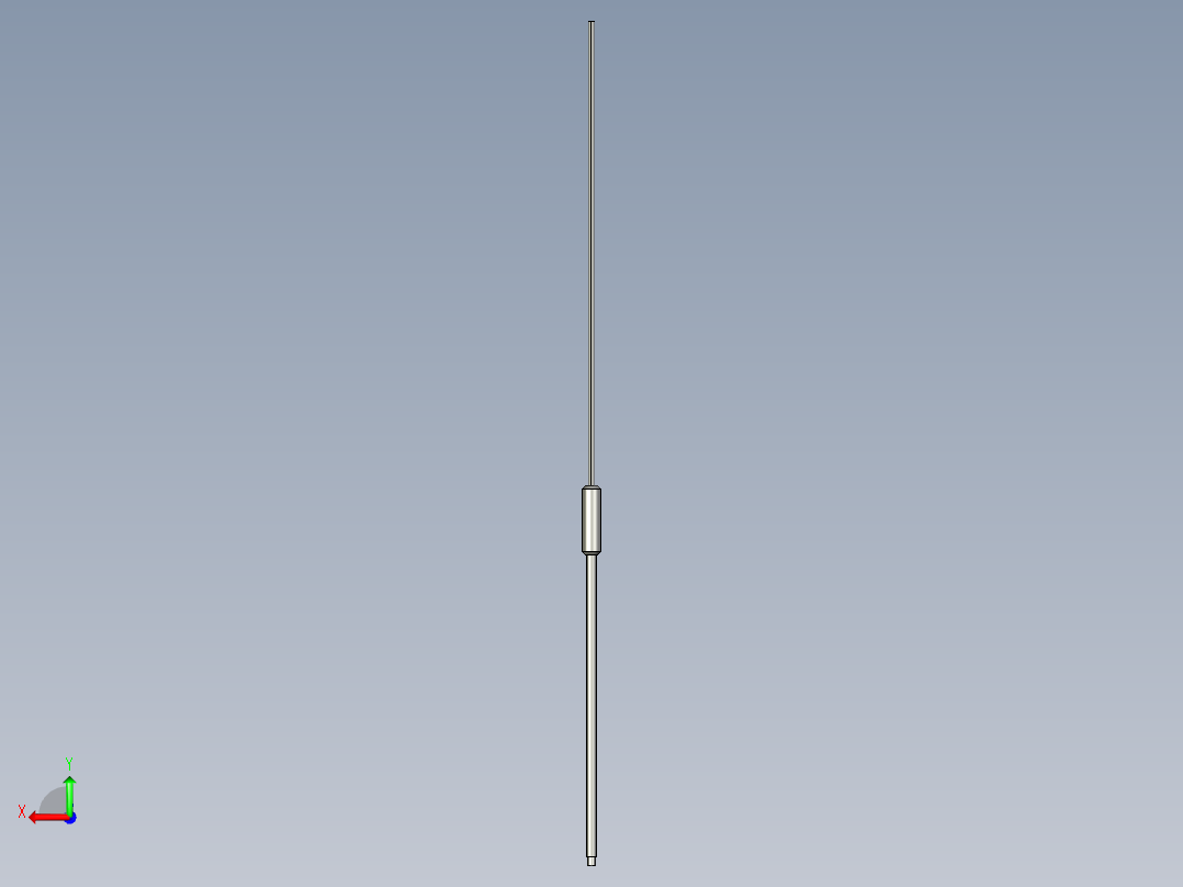 基恩士FU-63Zcore_kc图纸模型后视图