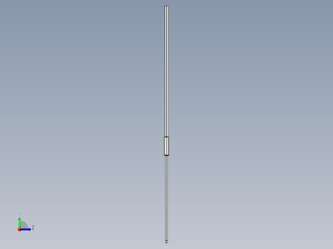 基恩士FU-63Zcore_kc图纸模型左视图