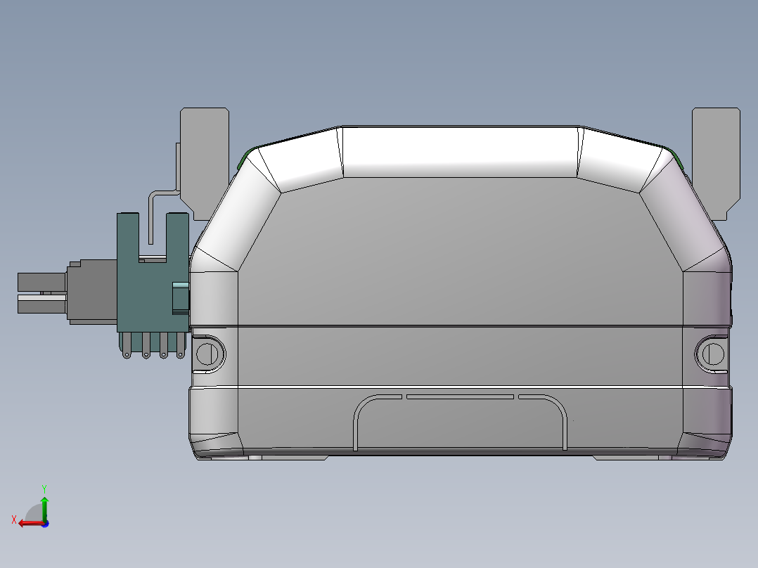 MTH丝杆半封闭模组MTH10-M-100W后视图