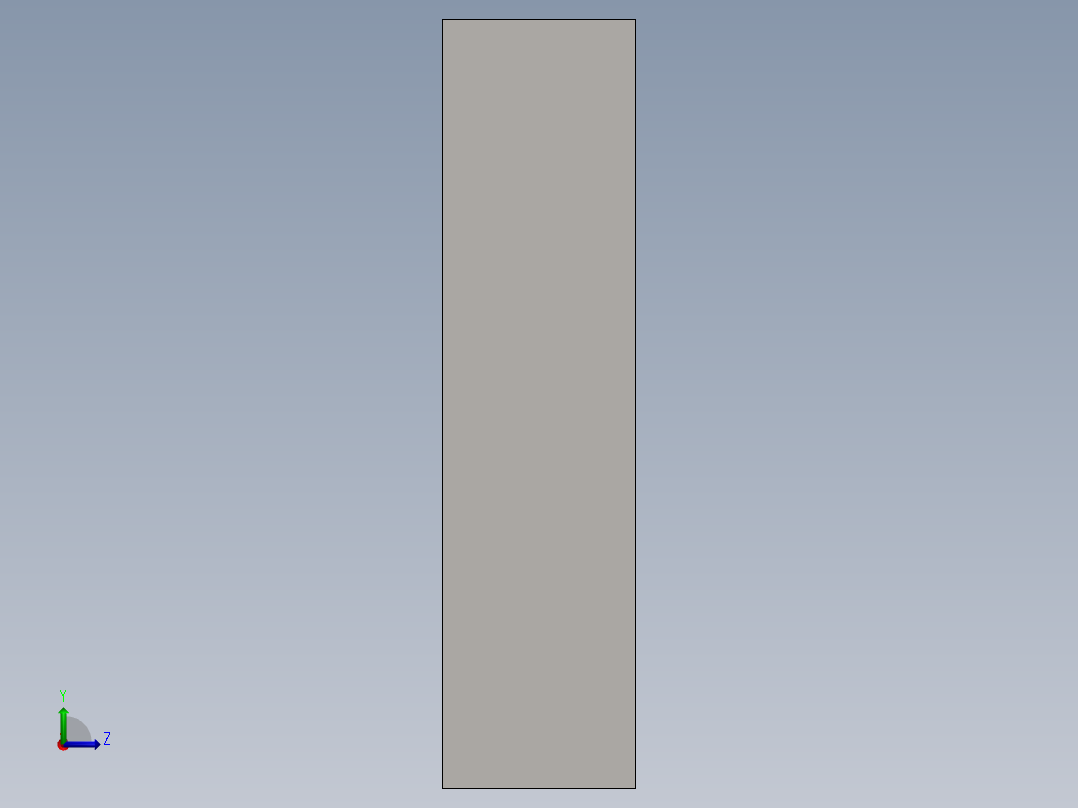 龙骨起重机吊车左视图