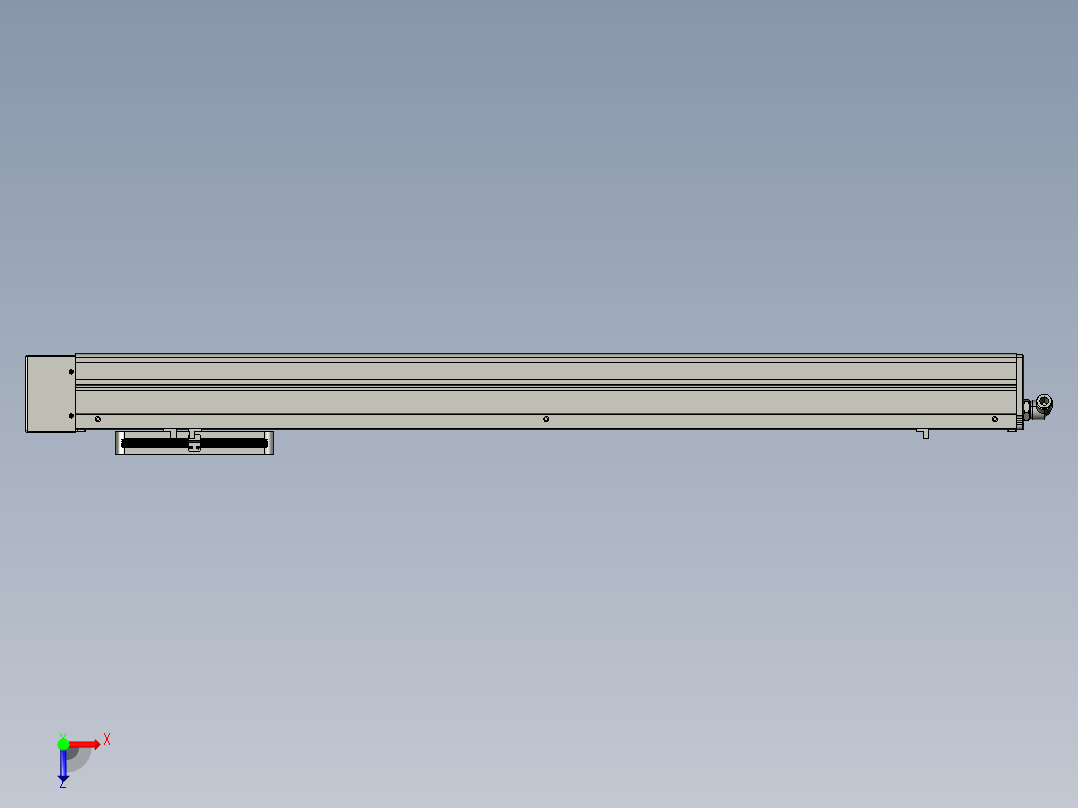 威洛博VC17-S800-BL-P75俯视图