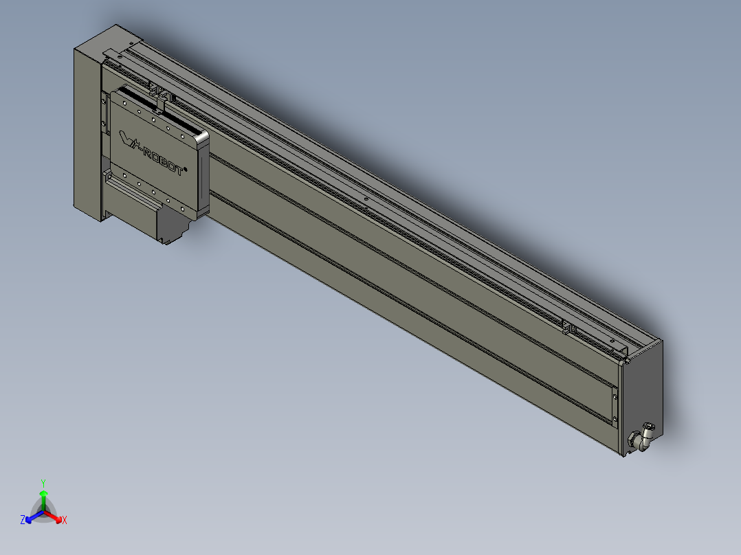 威洛博VC17-S800-BL-P75正等轴测图