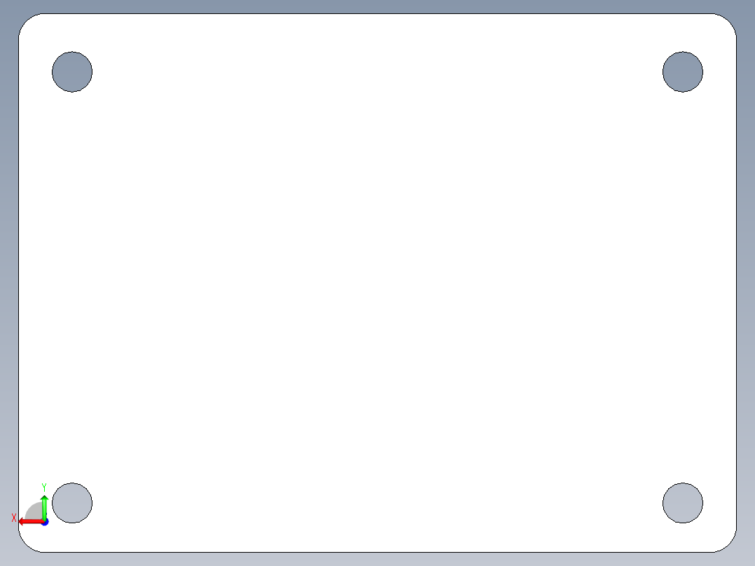 取手(鋁合金)LF-3D多系列多零件图纸模型后视图