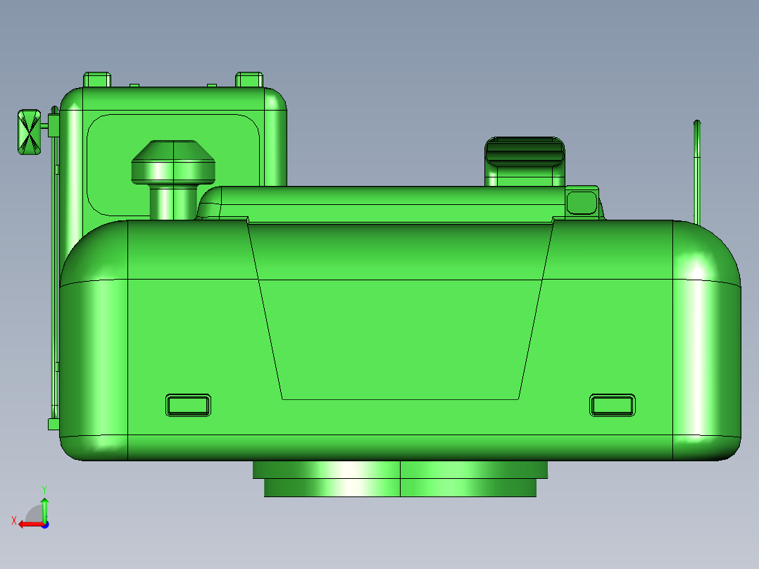 0.5m³液压挖掘机工作装置设计【含三维UG+9张CAD图+文档资料】后视图